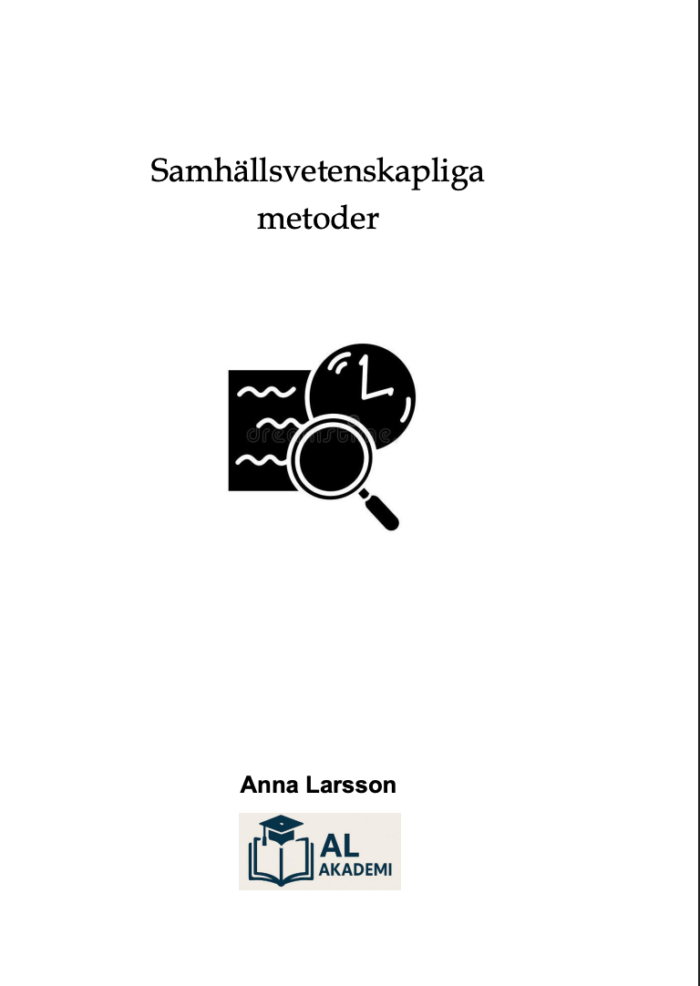 Samhällsvetenskapliga metoder