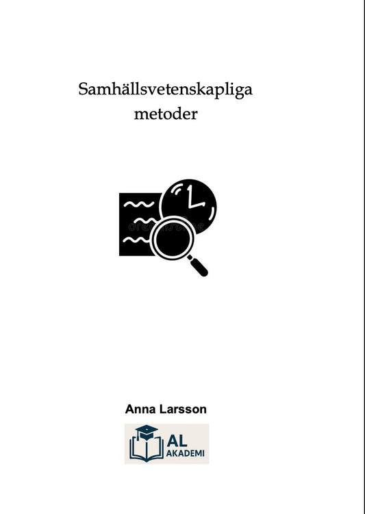 Samhällsvetenskapliga metoder